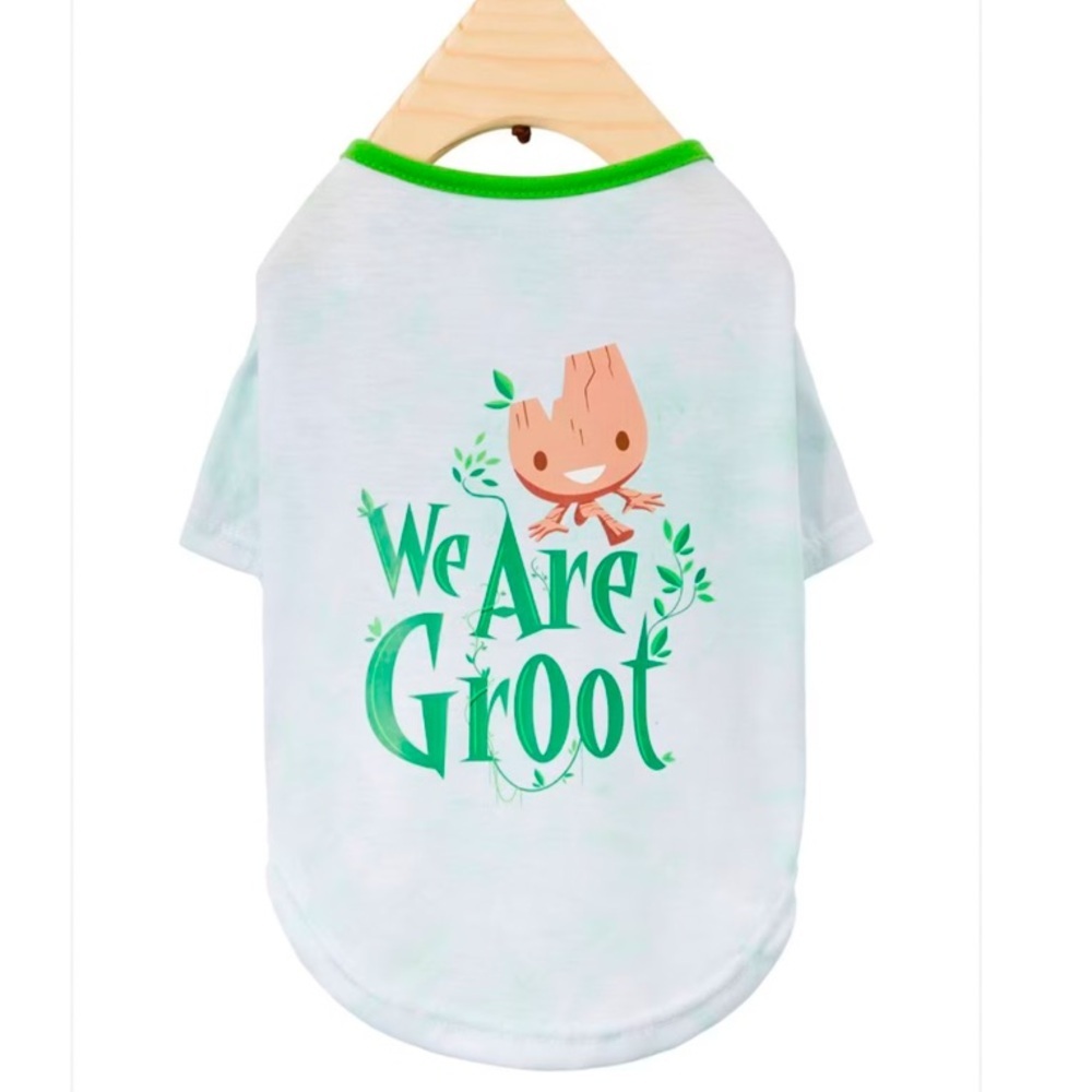 New Marvel Groot Dog Tee XS
